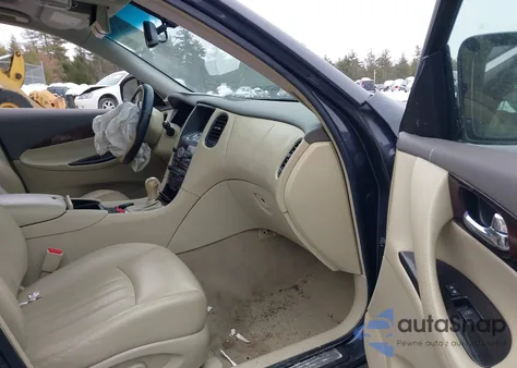 2009 Infiniti Ex35 Journey z USA, uszkodzony, nr VIN JNKAJ09F69M950943